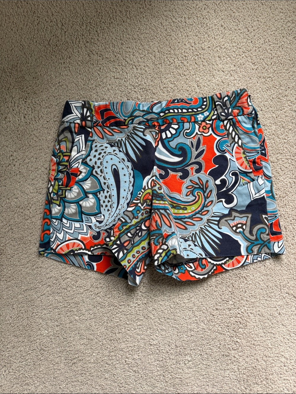 J. Crew Printed Stretch Chino Short
